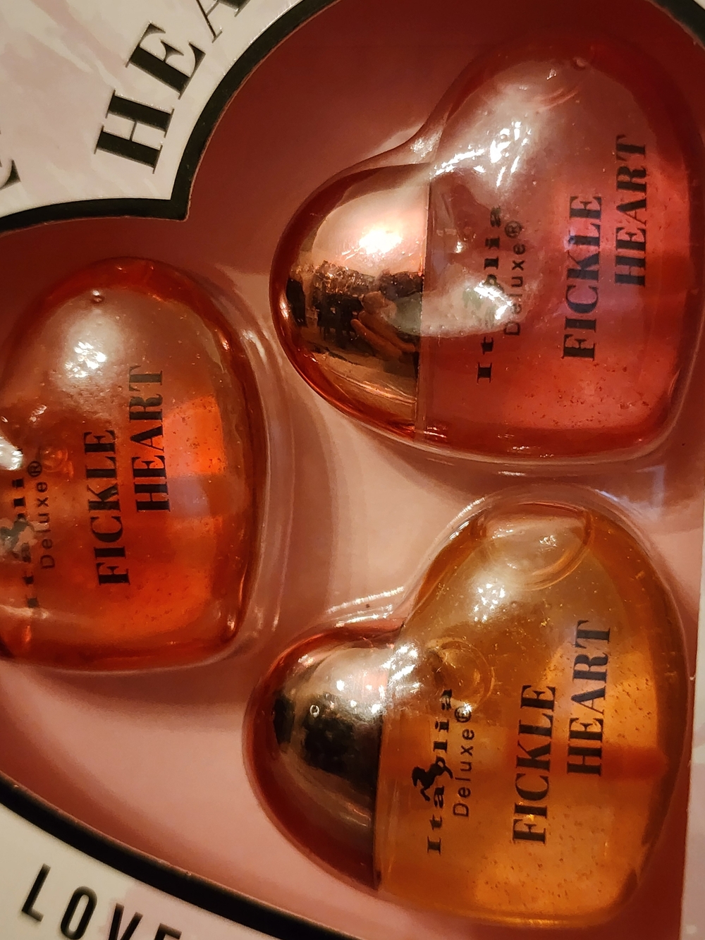 Italia Deluxe Fickle Heart Magic Sweet Lip Oil Set - Picture 2 of 3